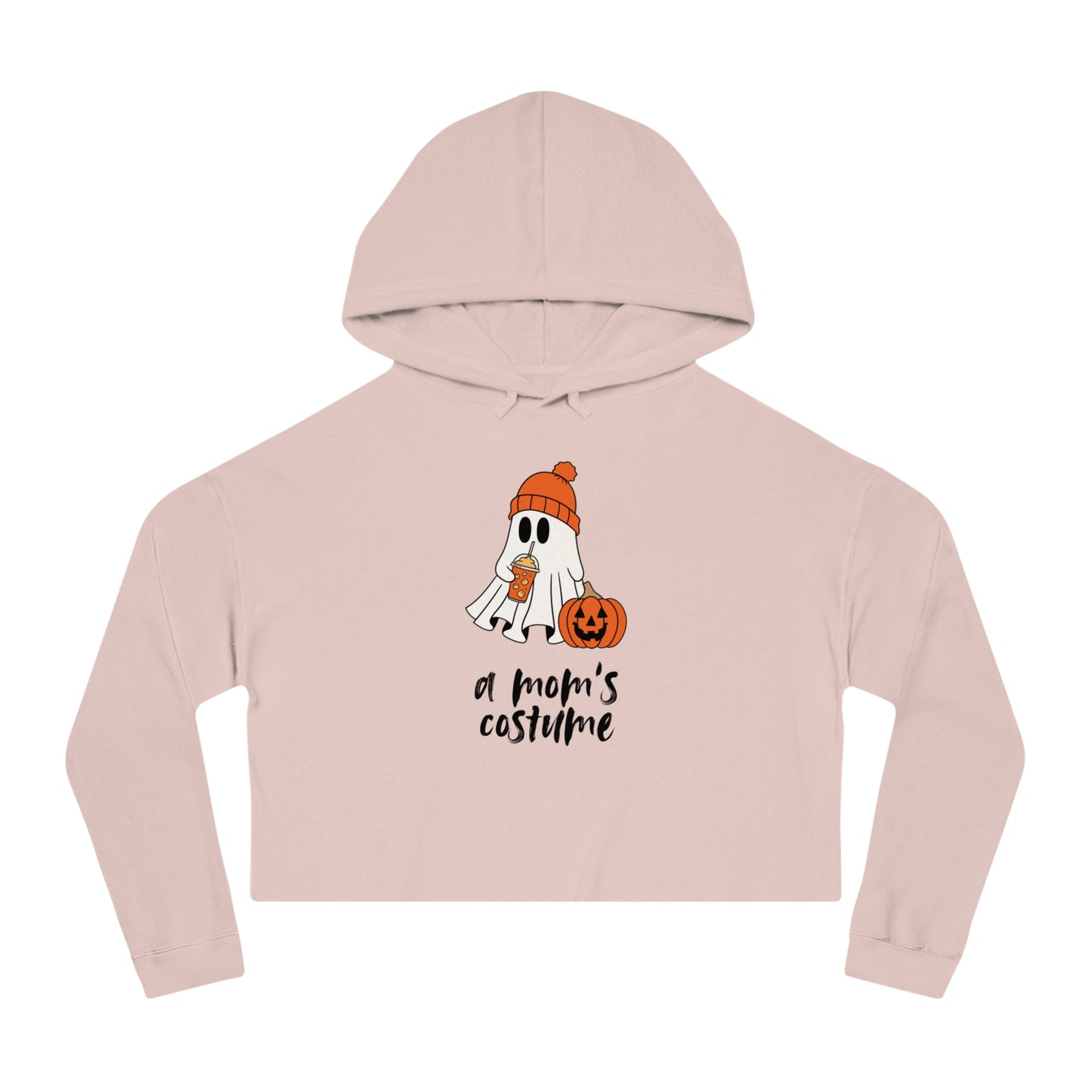 A Mom's Costume | Women’s Cropped Hooded Sweatshirt