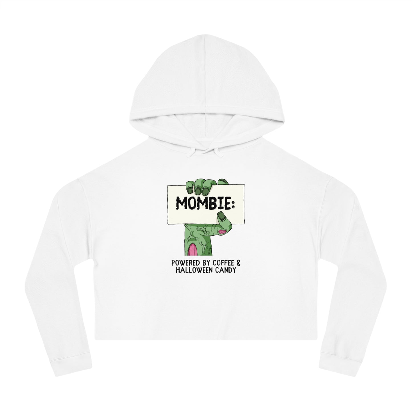 Mombie | Women’s Cropped Hooded Sweatshirt