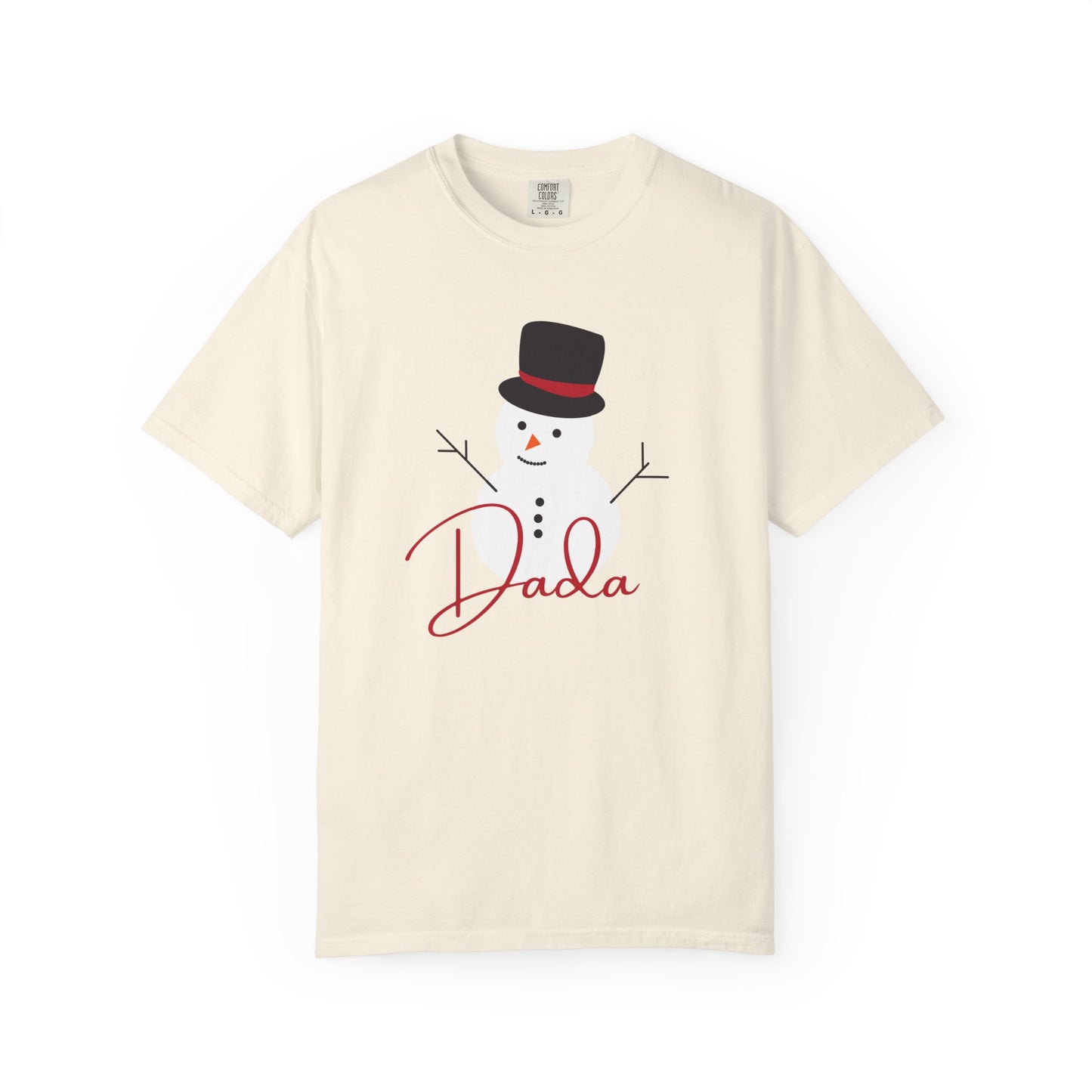Dada Snowman | Unisex Garment-Dyed T-shirt