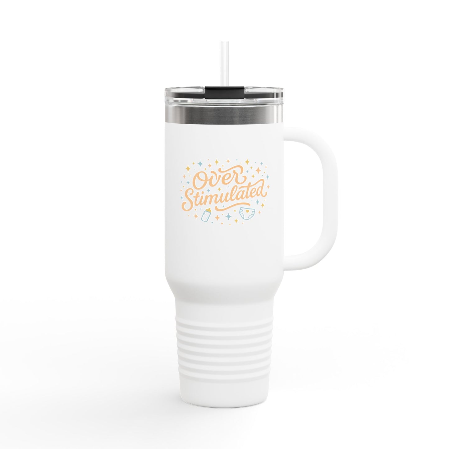 Overstimulated | Insulated Travel Mug, 40oz