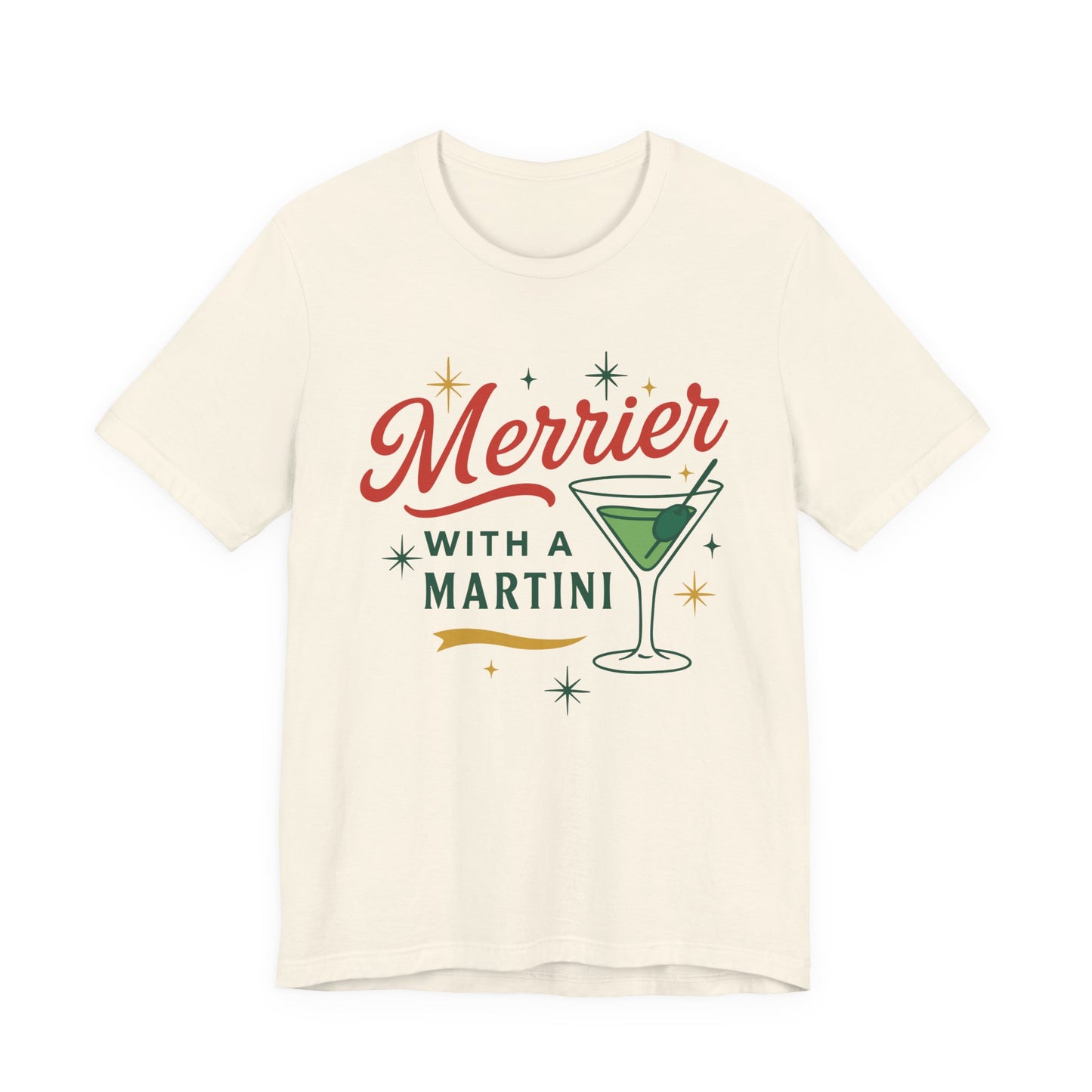 Merrier Martini | Bella & Canvas Shirt