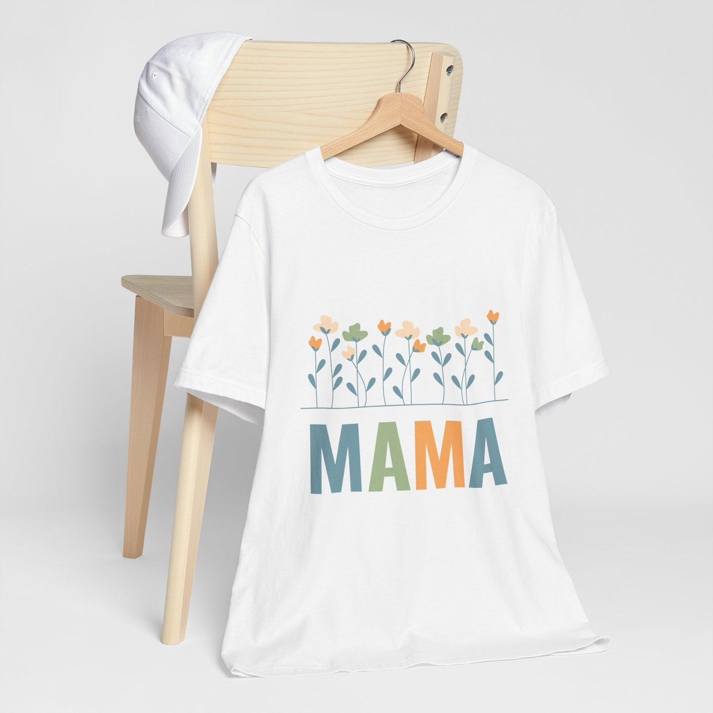 MAMA Floral  | Bella & Canvas Shirt