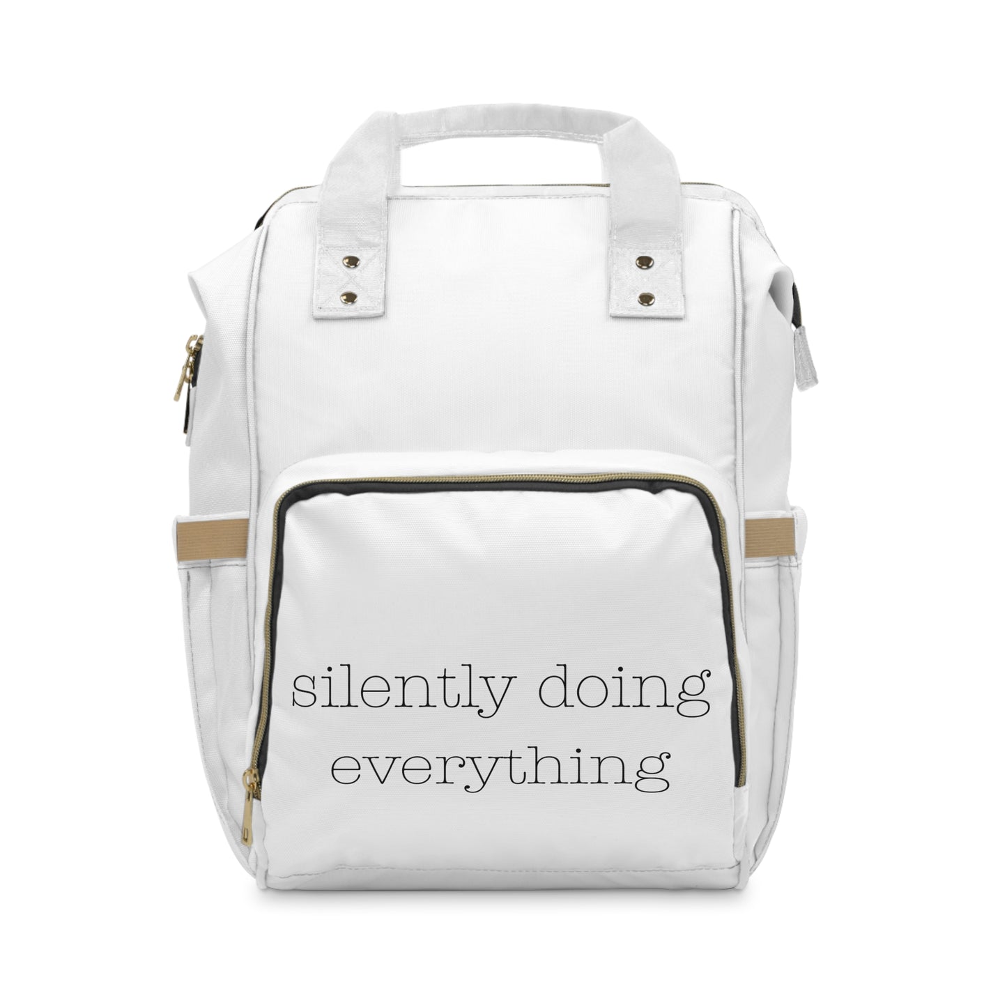 Silently Doing Everything | Multifunctional Diaper Backpack