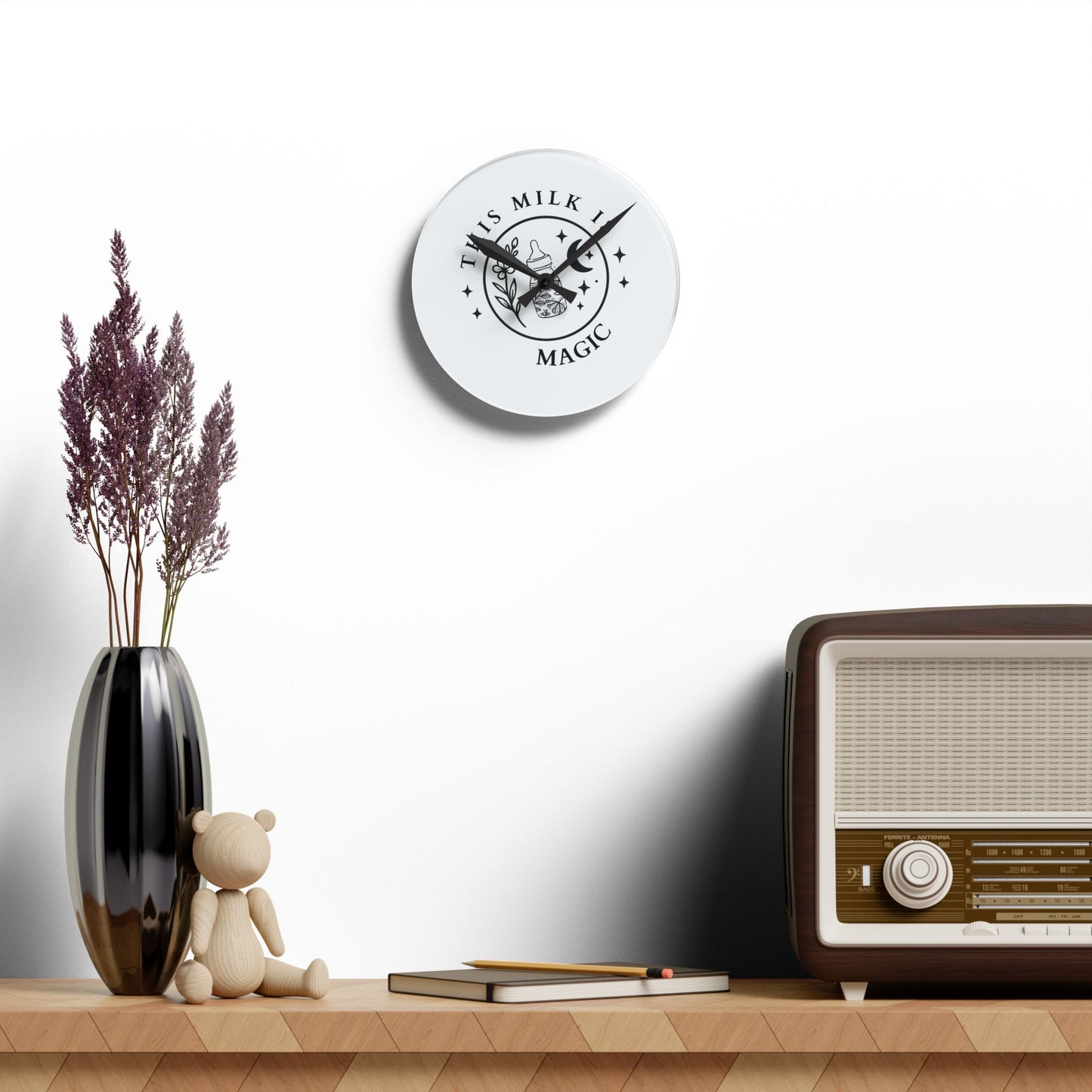 Magic Milk | Acrylic Wall Clock