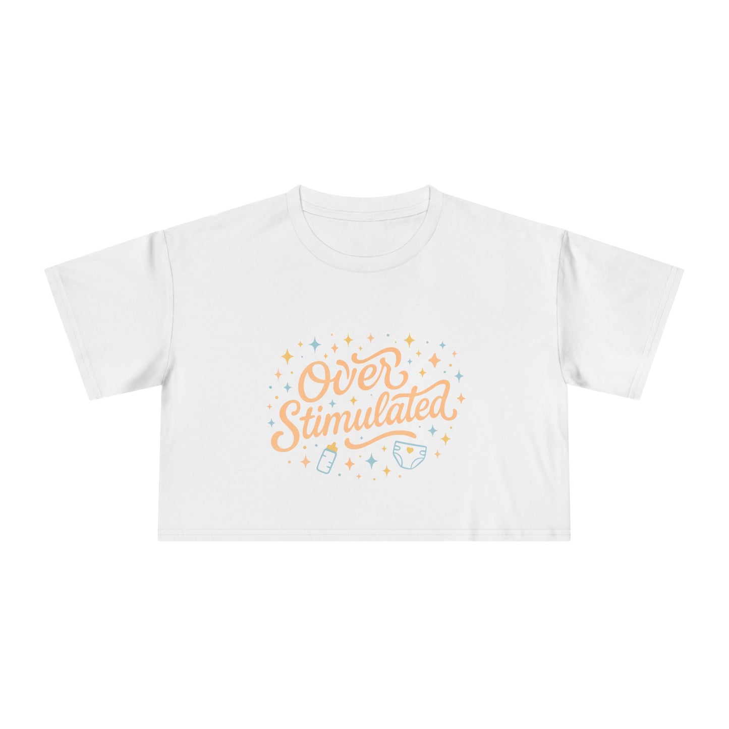 Overstimulated  | Women's Crop Tee