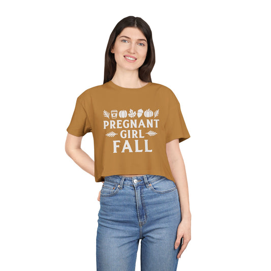 Fall Girl | Women's Crop Tee
