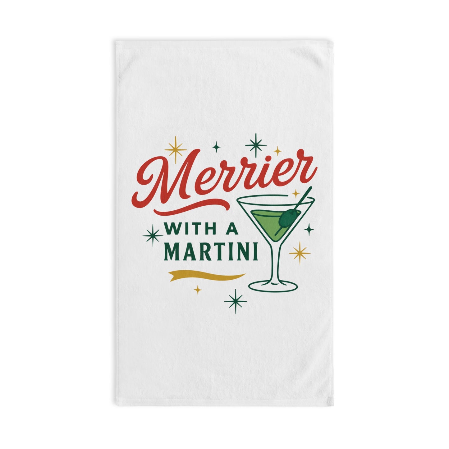 Merrier Martini | Hand Towel