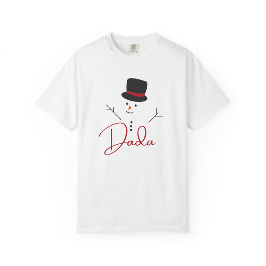 Dada Snowman | Unisex Garment-Dyed T-shirt