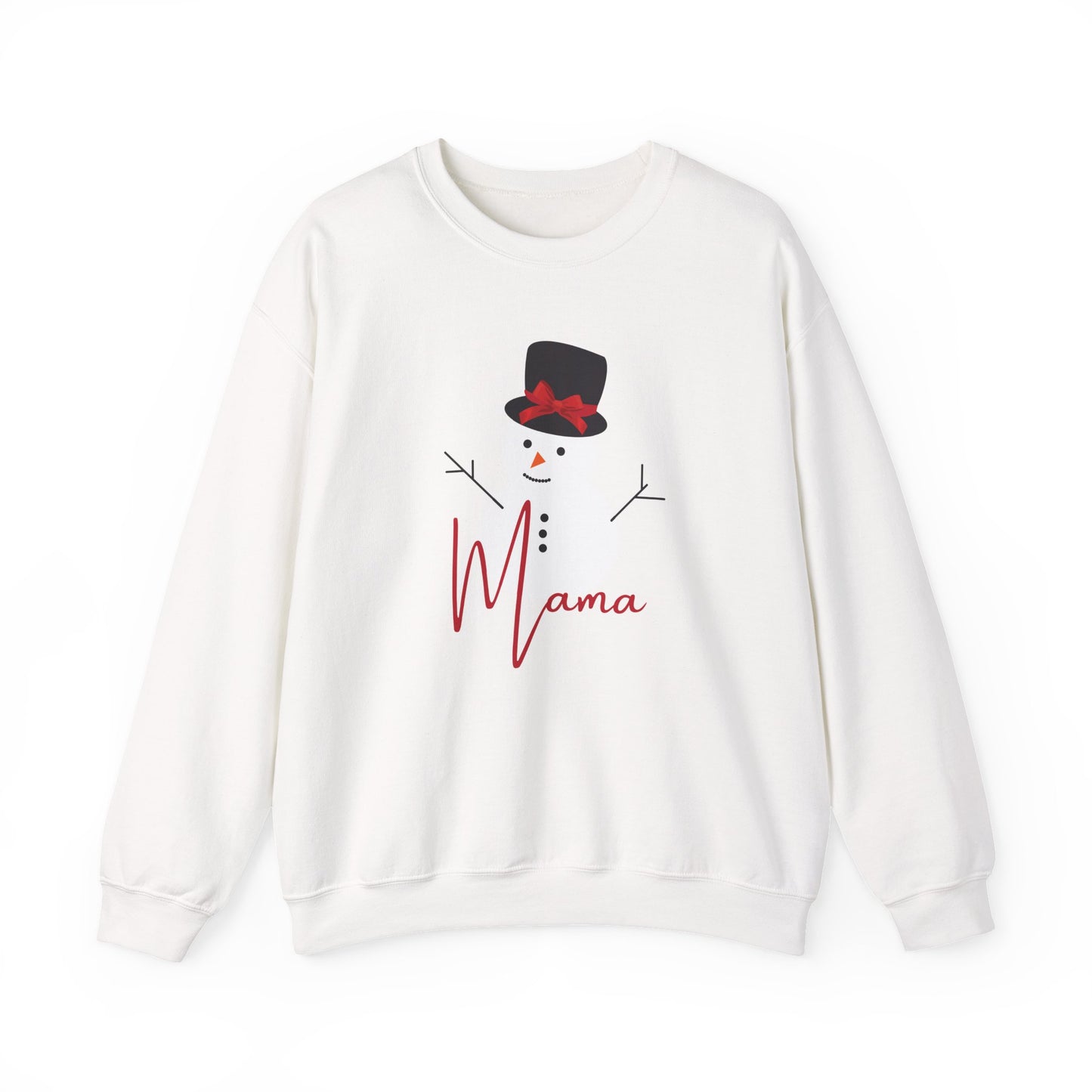 Mama Snowman | Unisex Heavy Blend™ Crewneck Sweatshirt