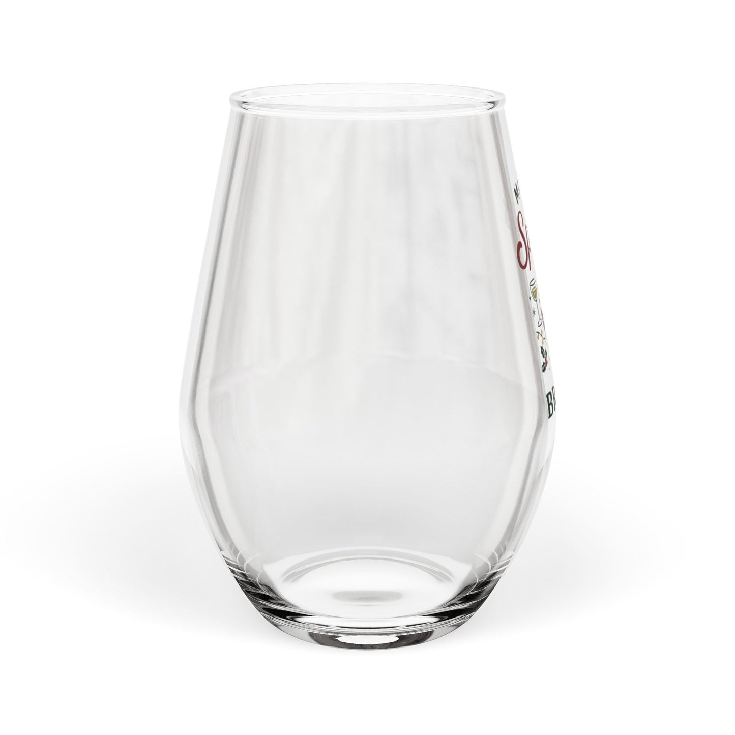 Bright Spirits | Stemless Wine Glass