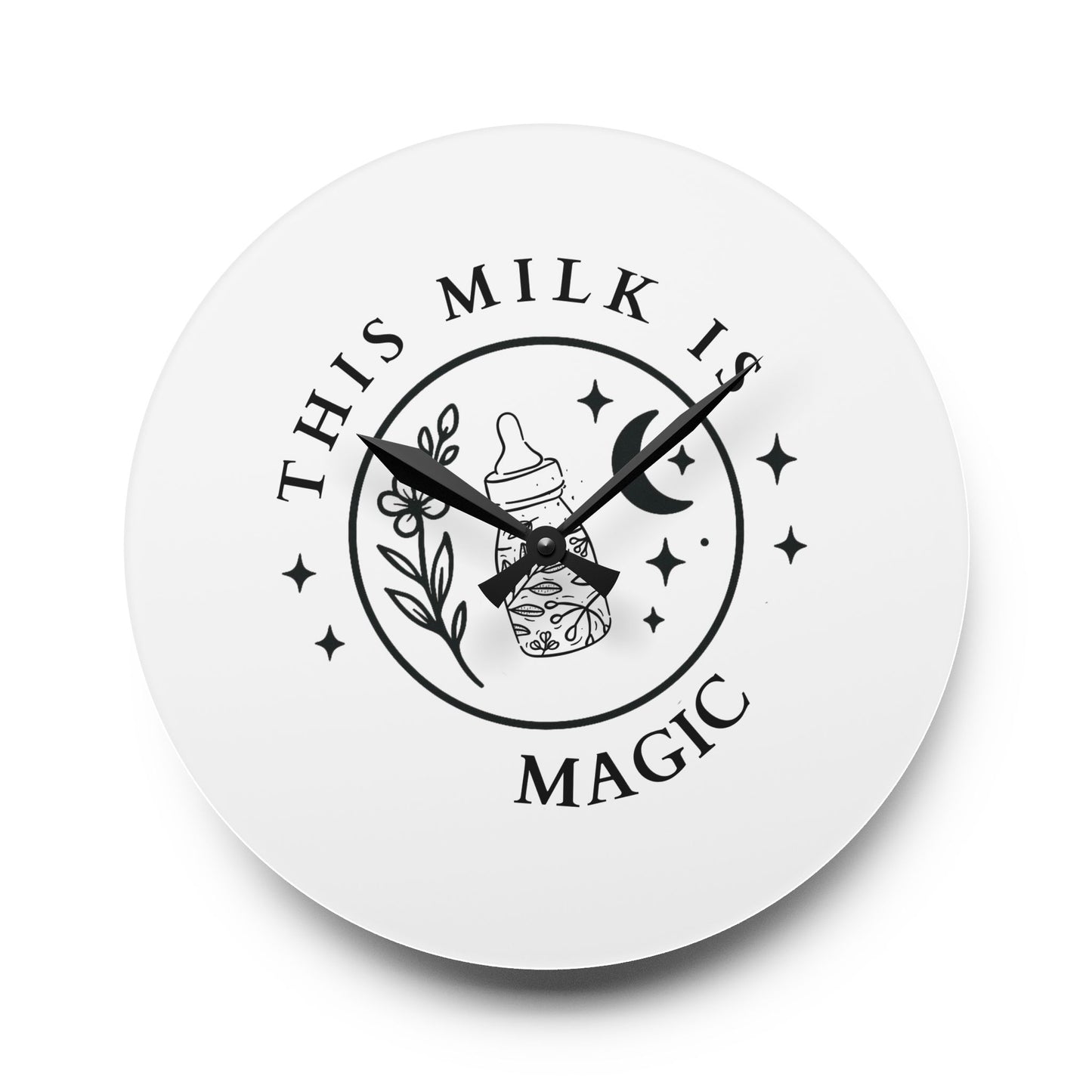 Magic Milk | Acrylic Wall Clock