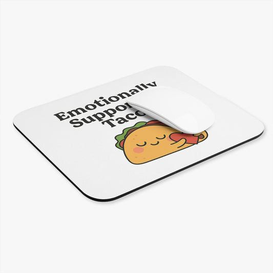 Emotionally Supportive Tacos | Mouse Pad (Rectangle)