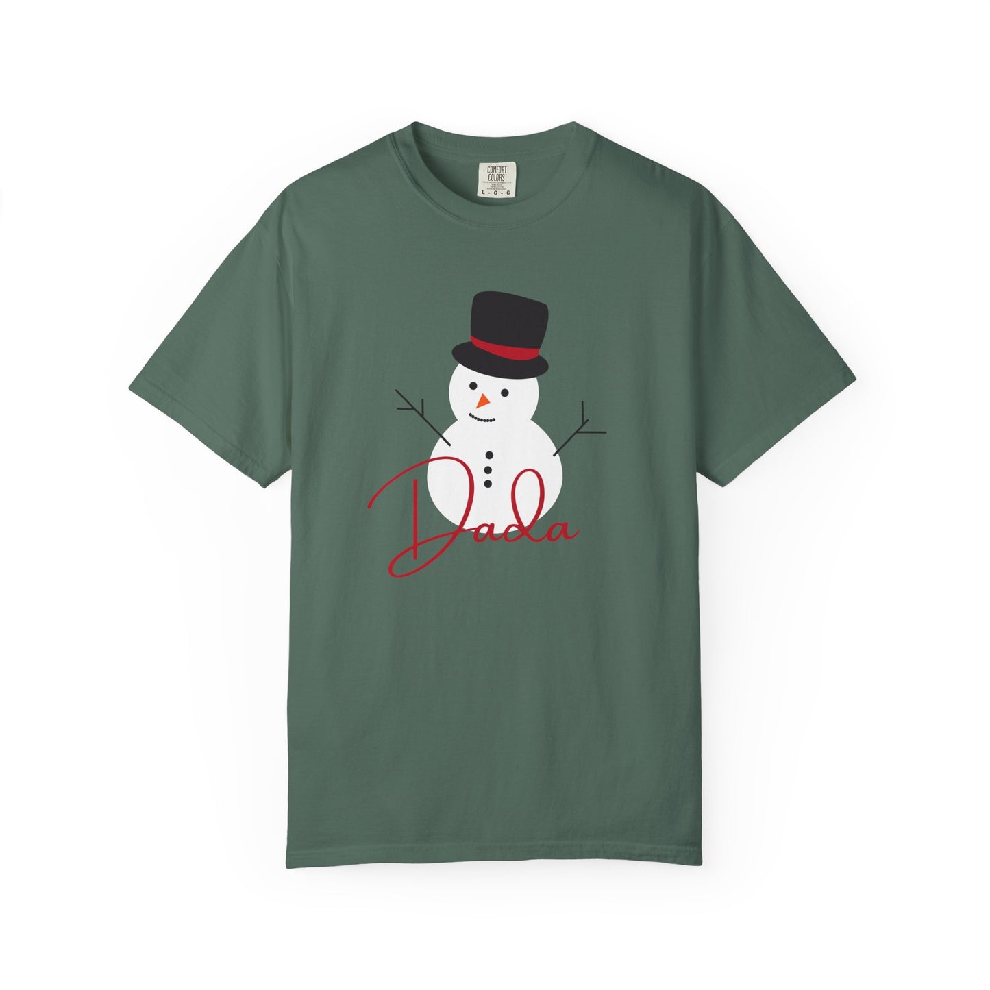 Dada Snowman | Unisex Garment-Dyed T-shirt
