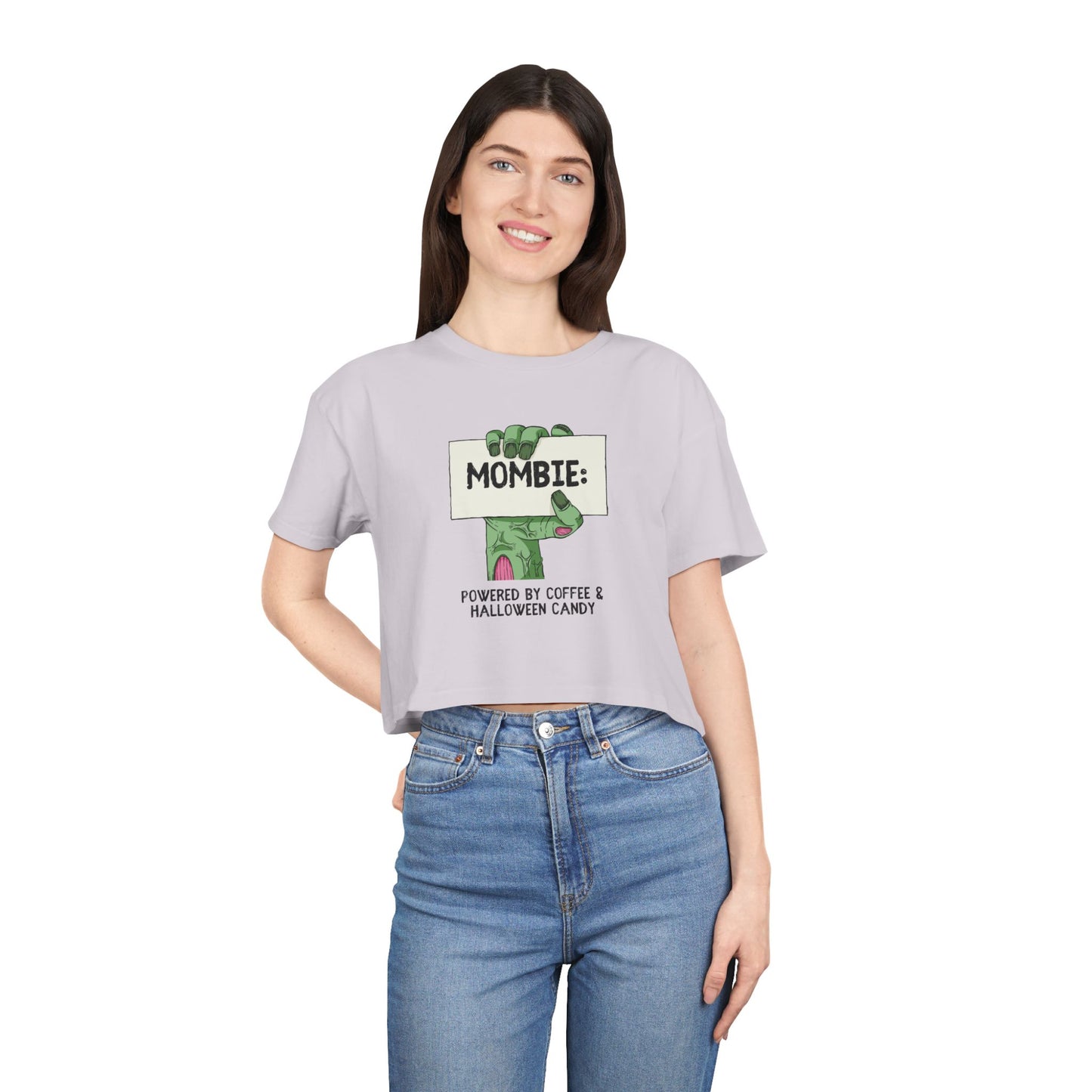 Mombie | Women's Crop Tee