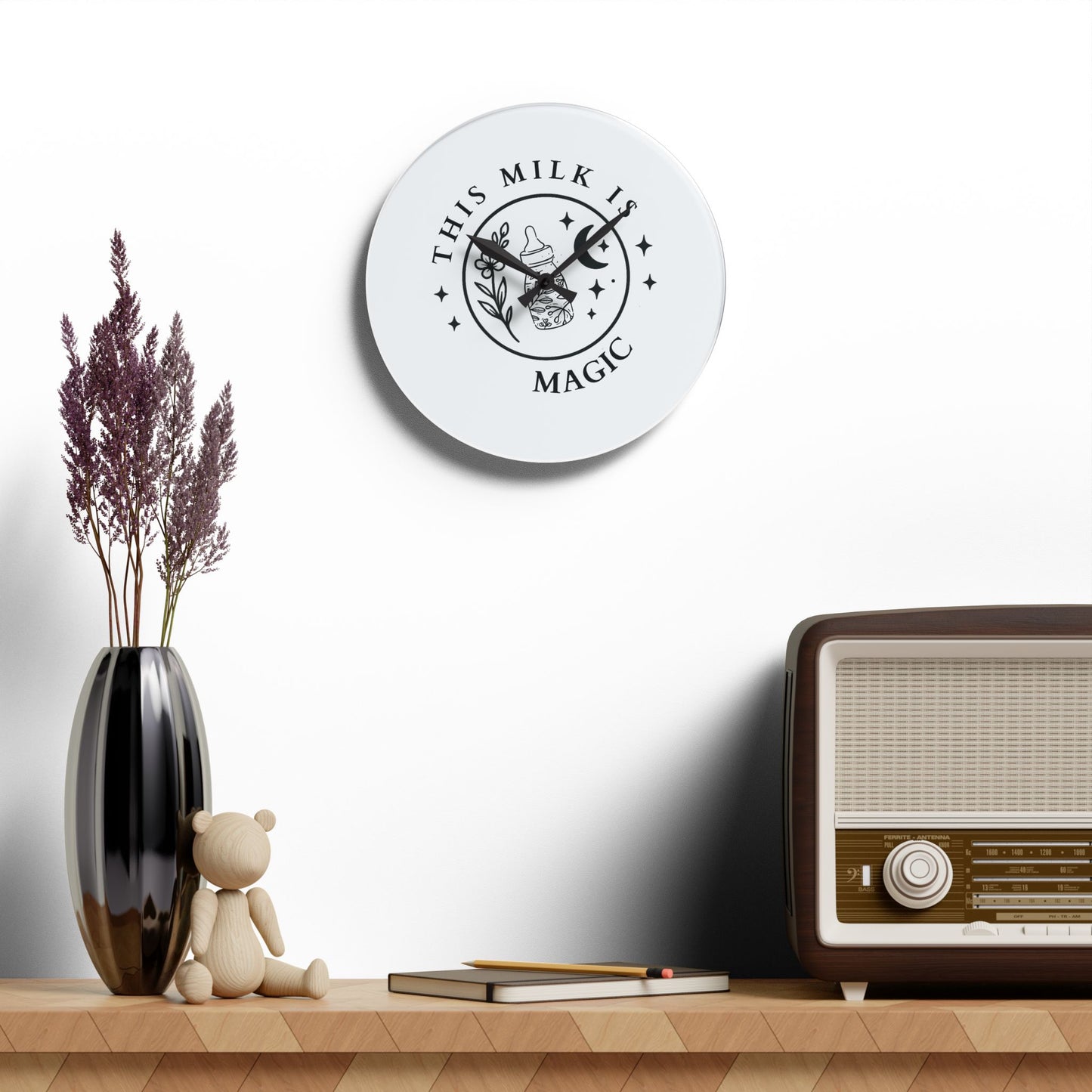 Magic Milk | Acrylic Wall Clock