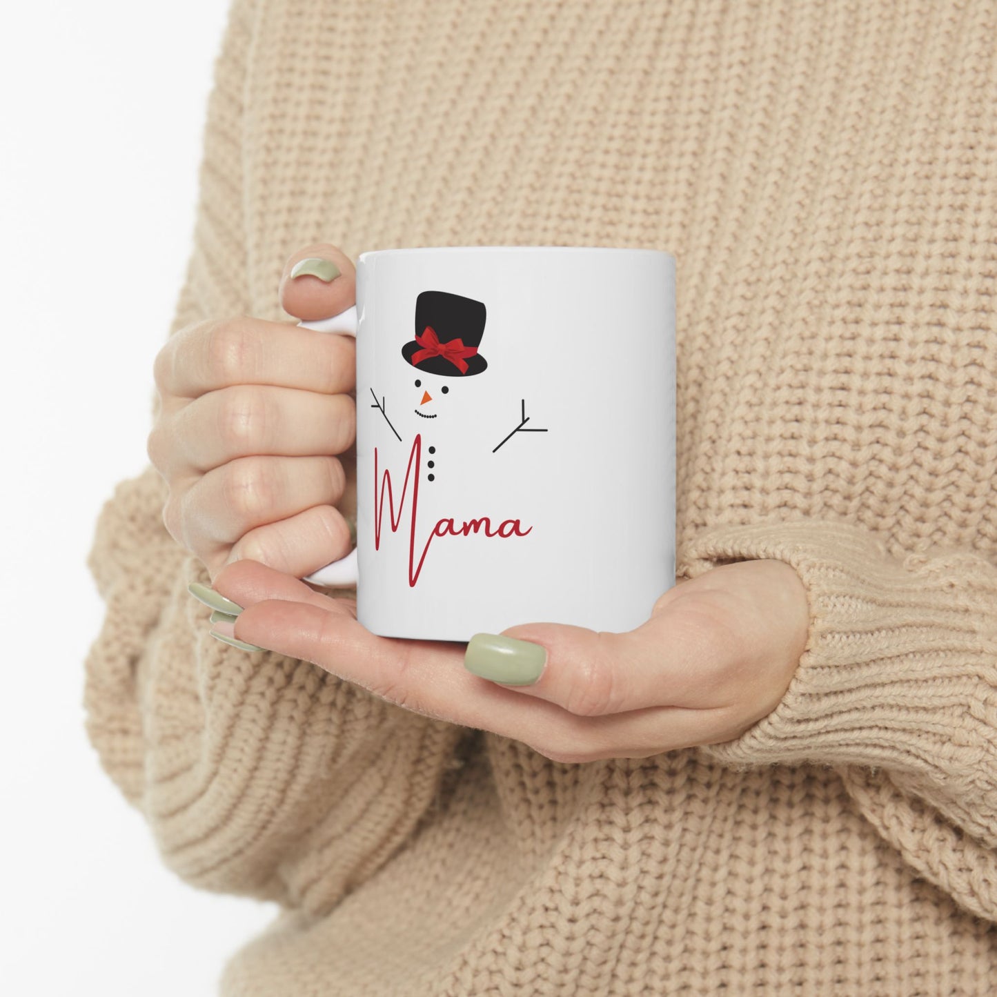 Mama Snowman | Ceramic Mug (11oz, 15oz)