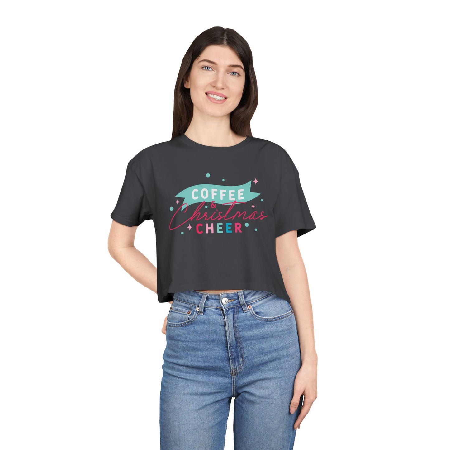 Christmas Cheer | Women's Crop Tee