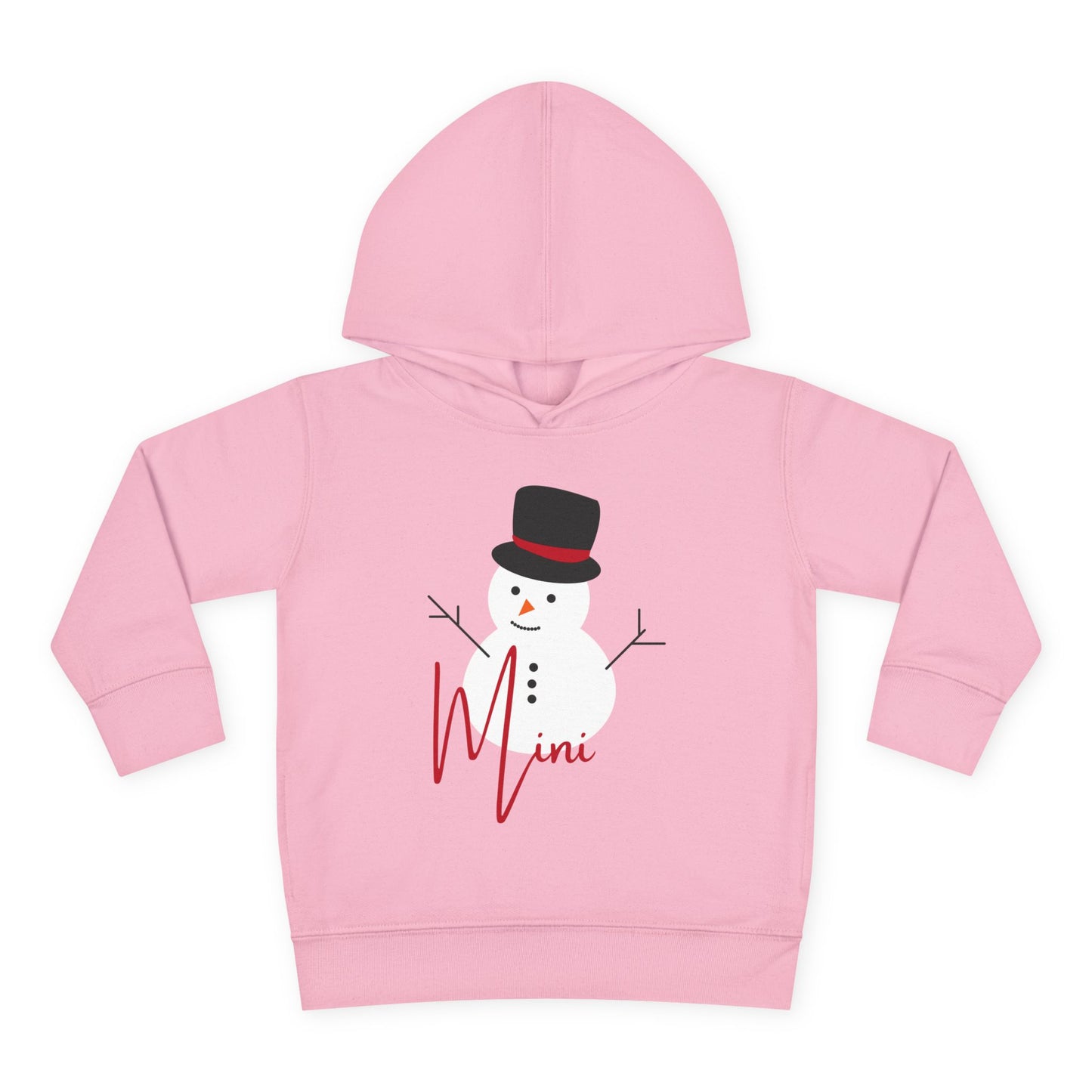 Mini Snowman | Toddler Pullover Fleece Hoodie
