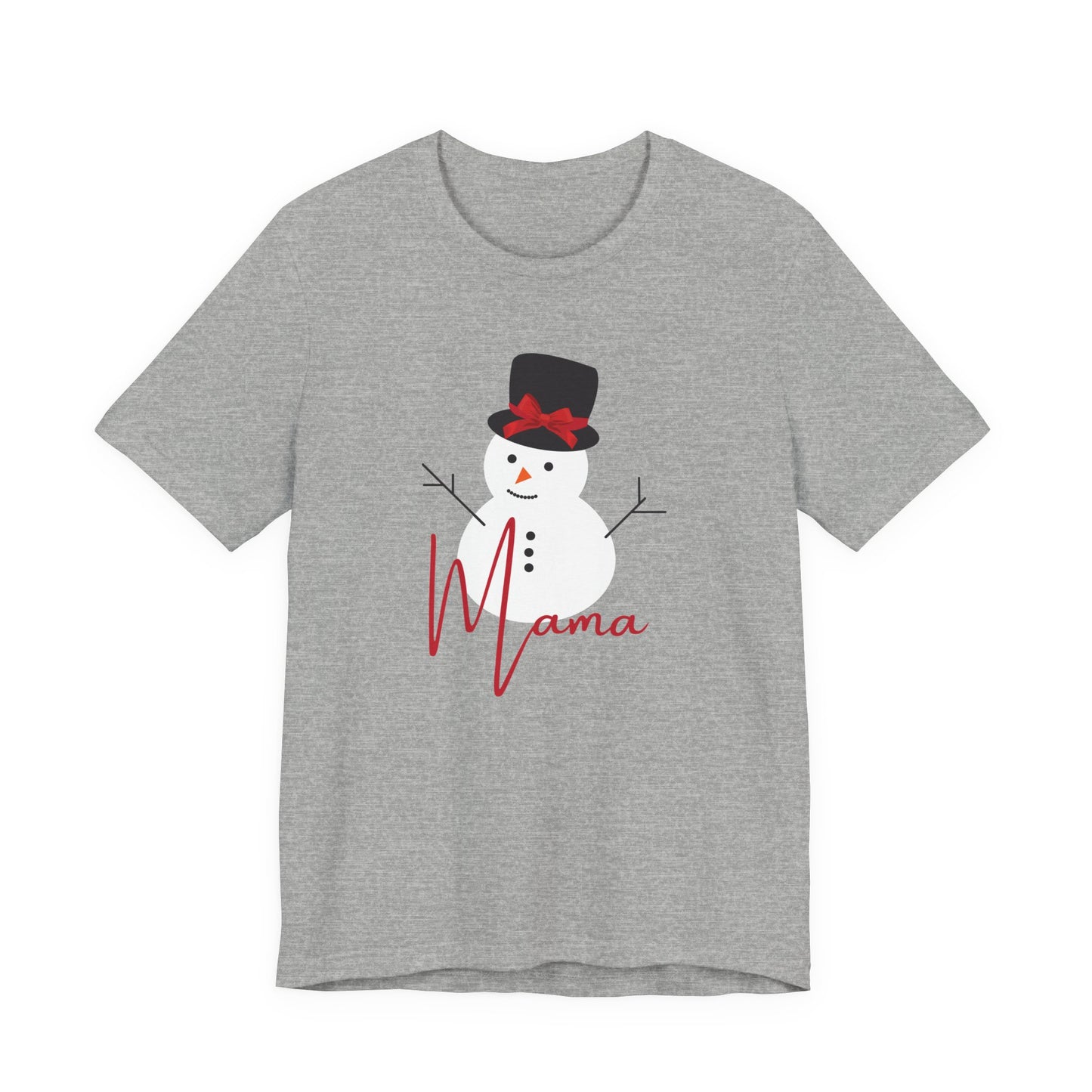 Mama Snowman | Bella & Canvas Shirt