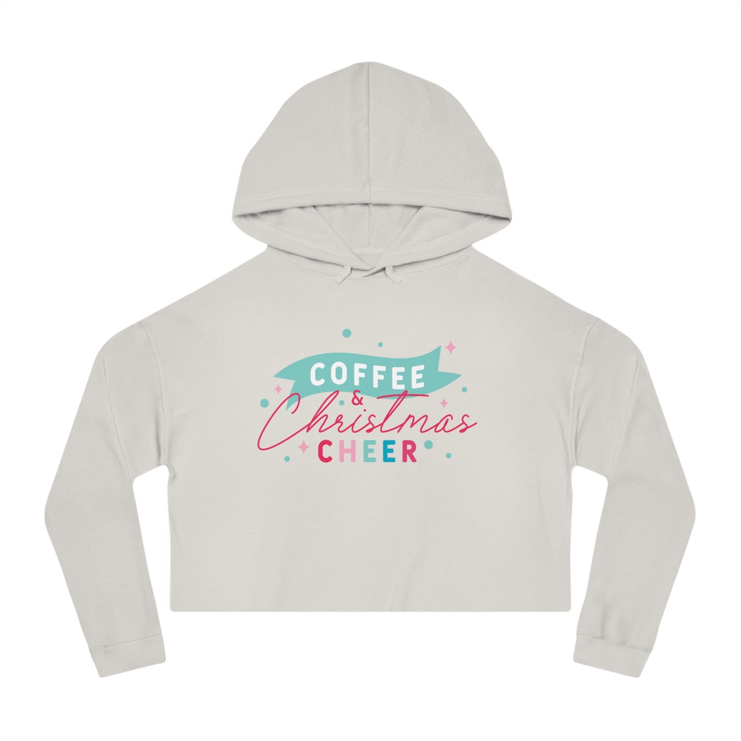 Christmas Cheer | Women’s Cropped Hooded Sweatshirt