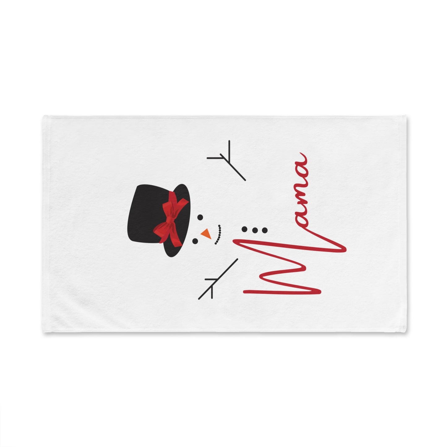 Mama Snowman | Hand Towel