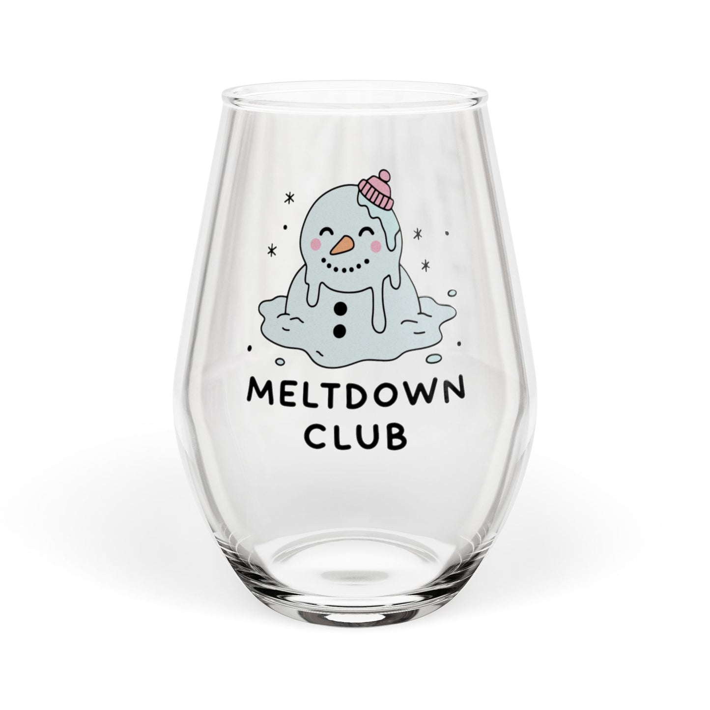 Meltdown Club | Stemless Wine Glass