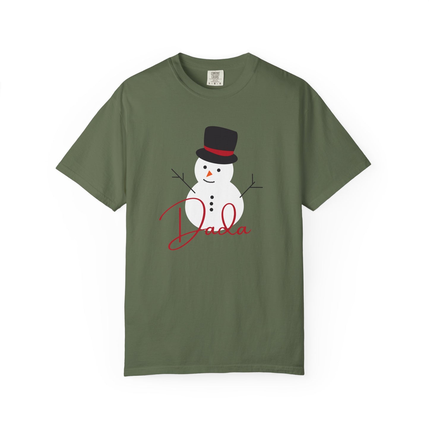Dada Snowman | Unisex Garment-Dyed T-shirt