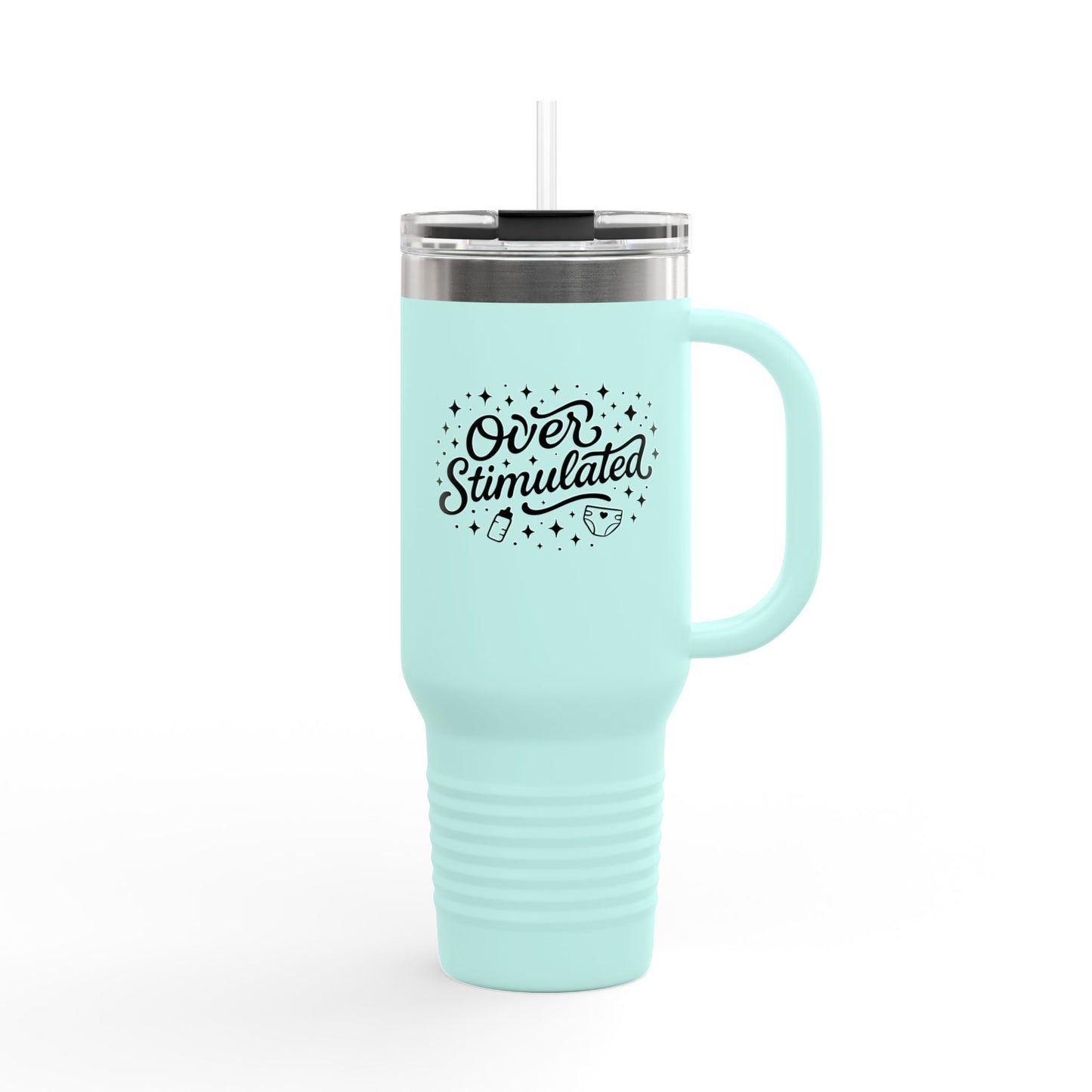 Overstimulated | Insulated Travel Mug, 40oz