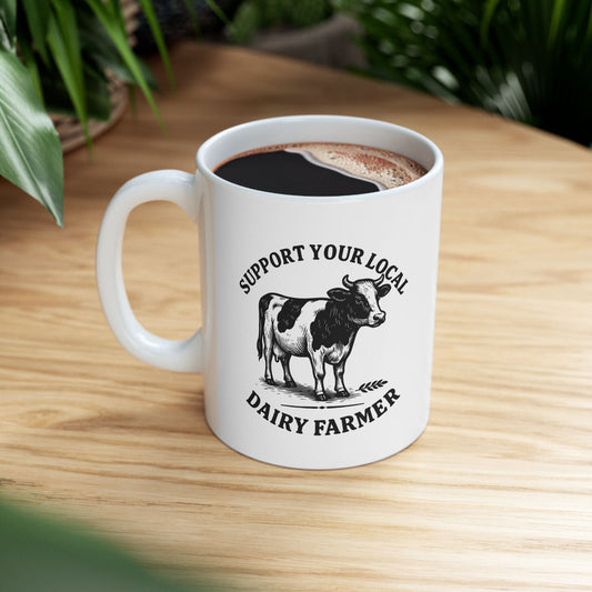 Local Dairy Farmer | Ceramic Mug (11oz, 15oz)