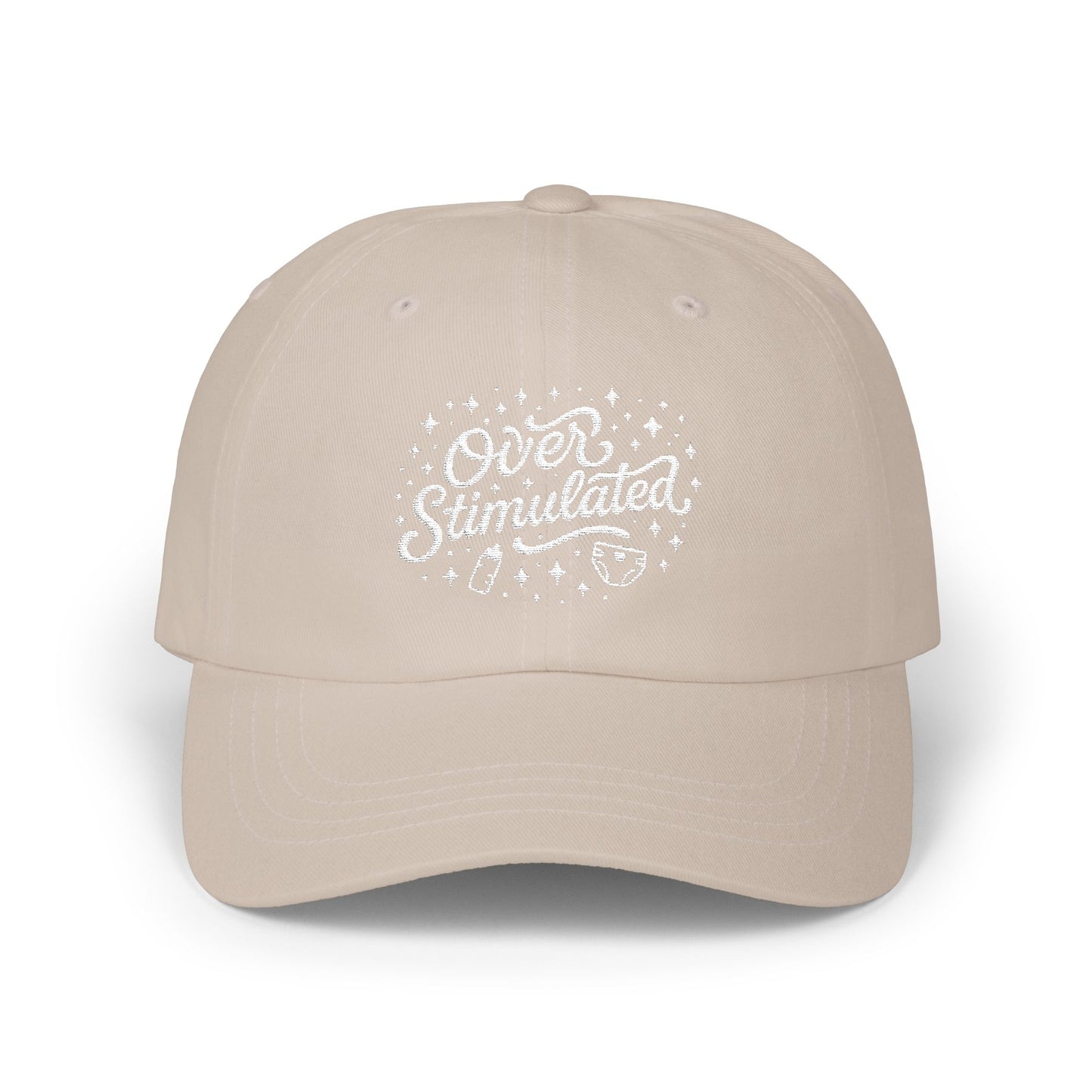 Overstimulated | Embroidered Hat