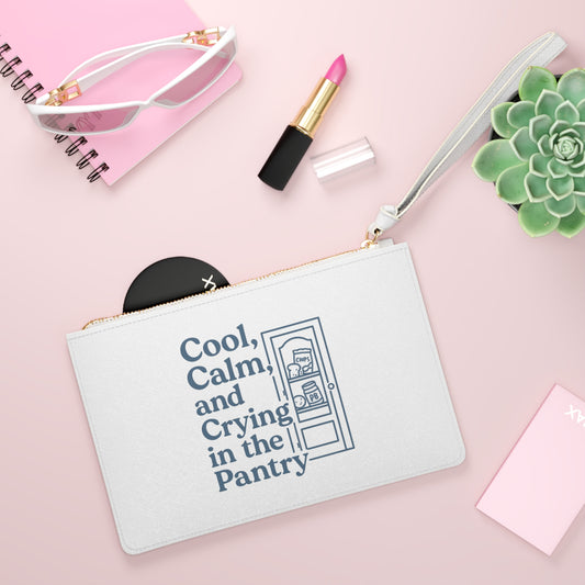 Cool, Calm and Crying in the Pantry | Clutch Bag
