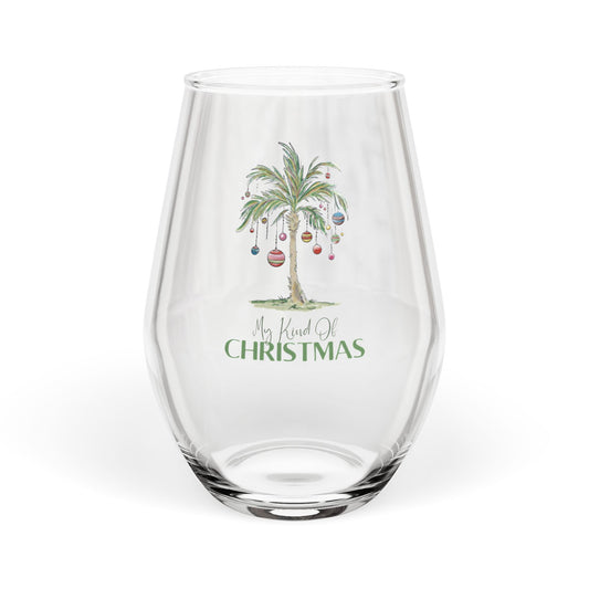 My Kind of Christma | Stemless Wine Glass