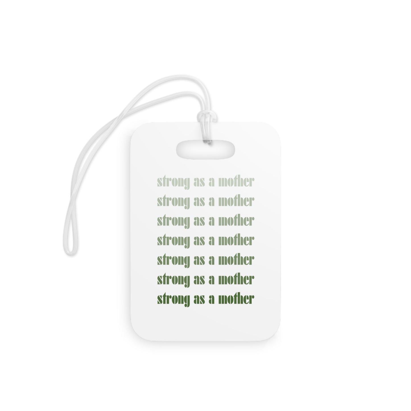 Strong as a Mother | Luggage Tags