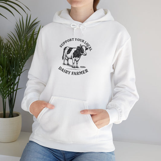 Local Dairy Farmer | Unisex Heavy Blend™ Hooded Sweatshirt