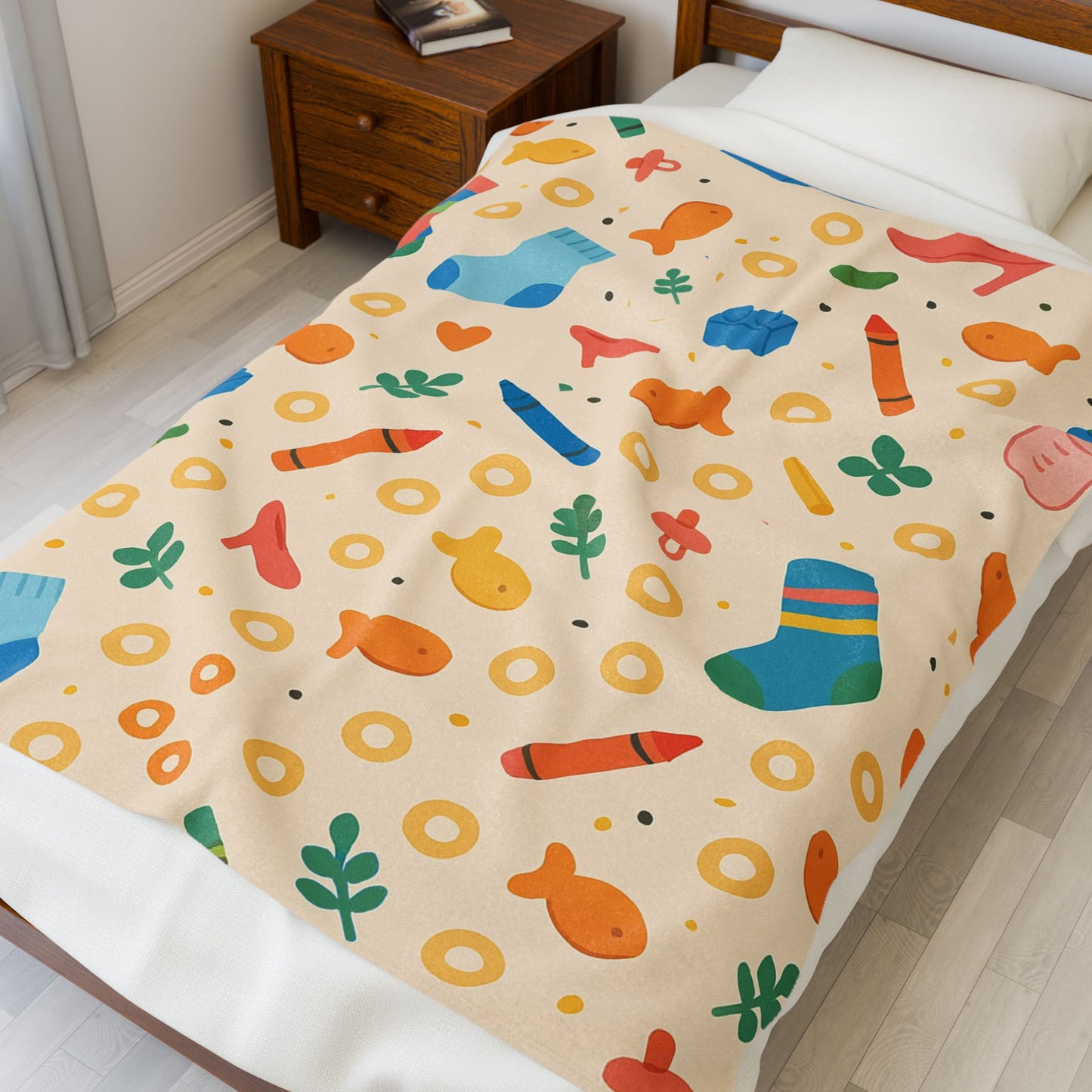 Couch Crumbs | Velveteen Plush Blanket