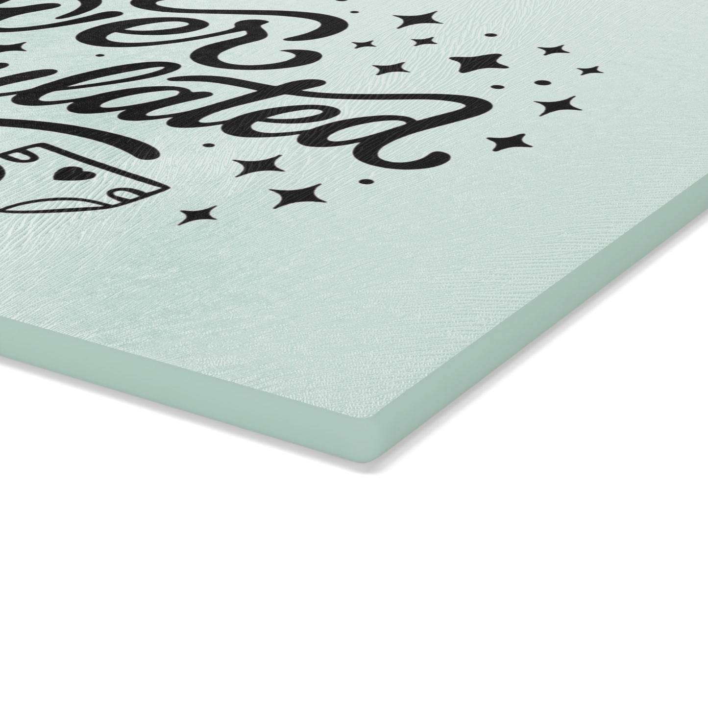 Overstimulated | Glass Cutting Board