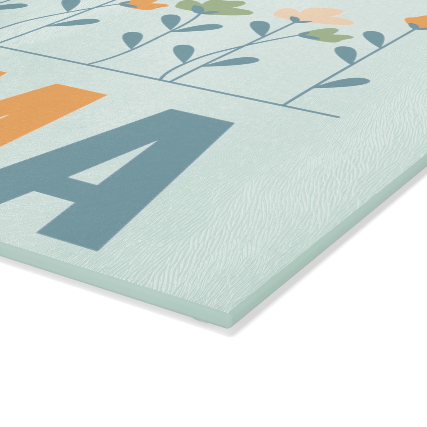 MAMA Floral | Glass Cutting Board