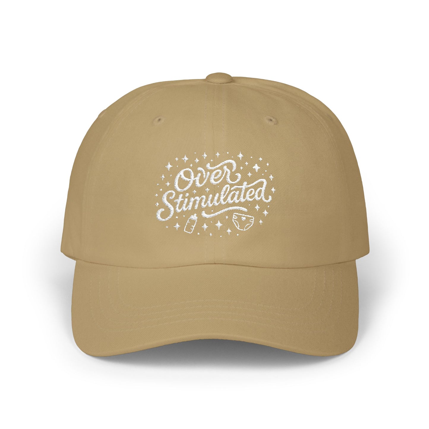 Overstimulated | Embroidered Hat