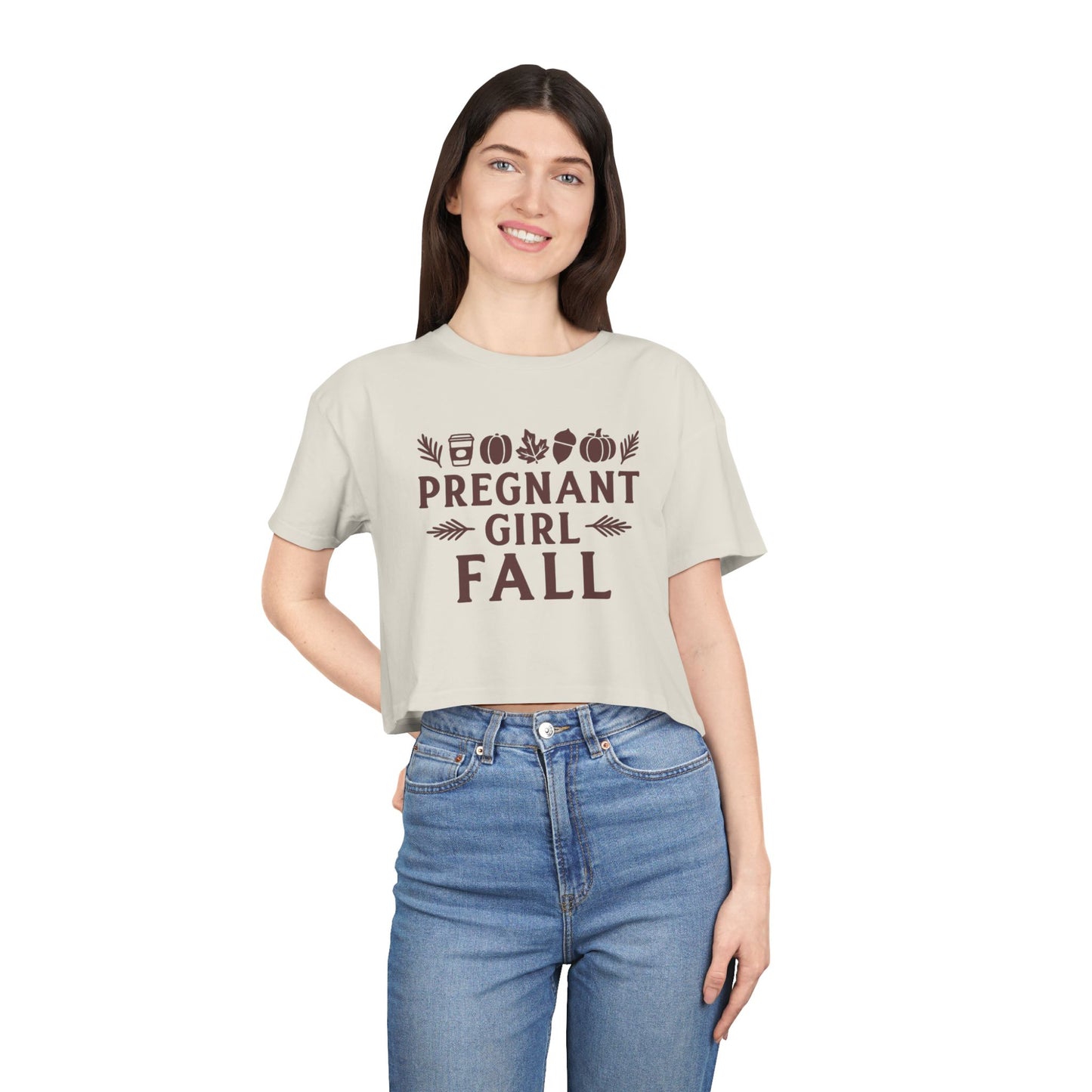 Fall Girl | Women's Crop Tee