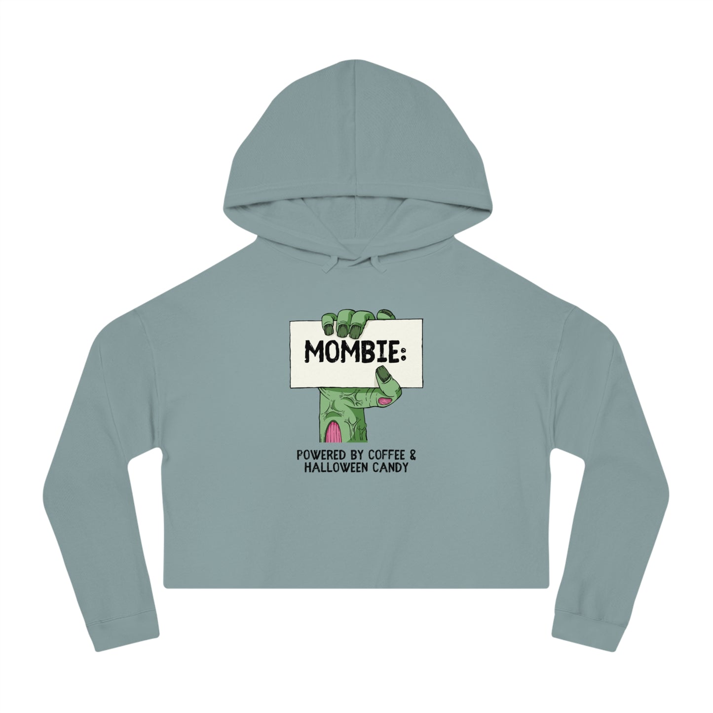 Mombie | Women’s Cropped Hooded Sweatshirt