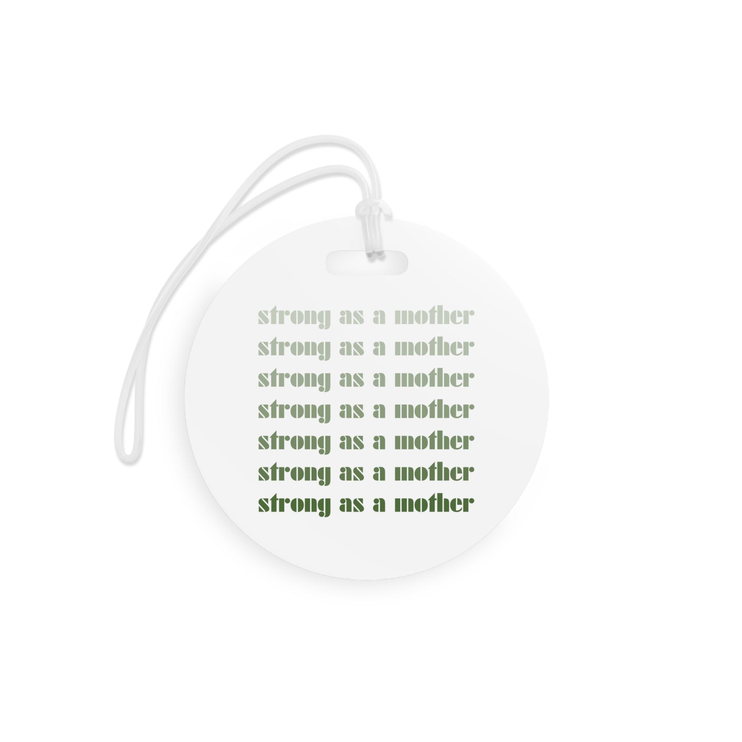 Strong as a Mother | Luggage Tags
