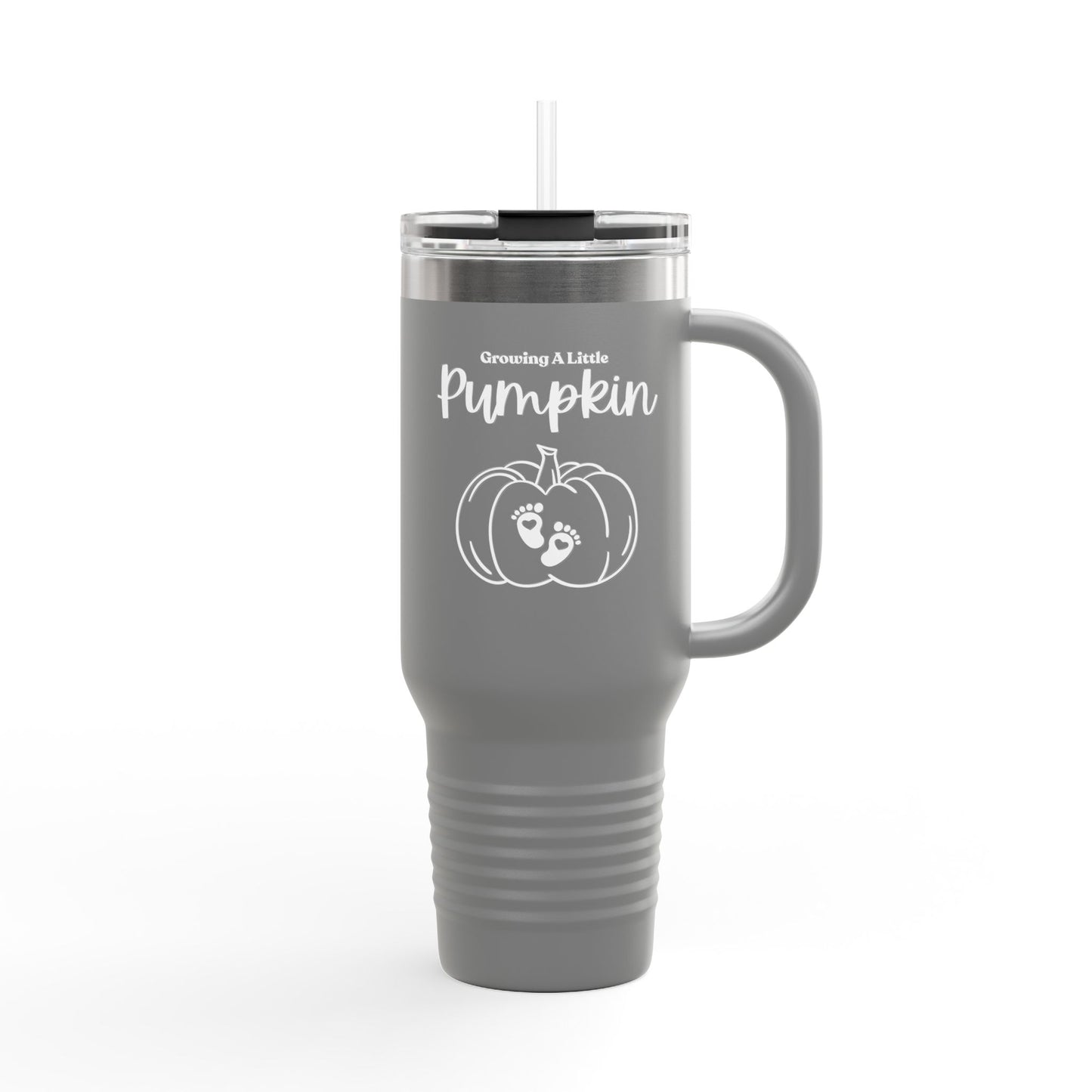 Growing A Pumpkin | Insulated Travel Mug, 40oz