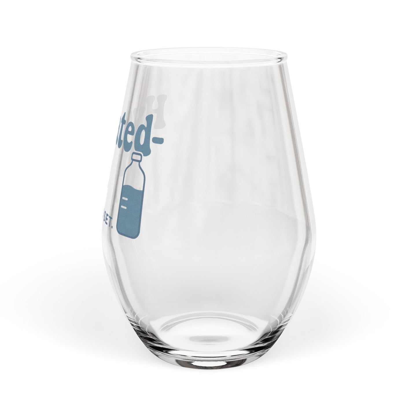 Hydrated-ish | Stemless Wine Glass