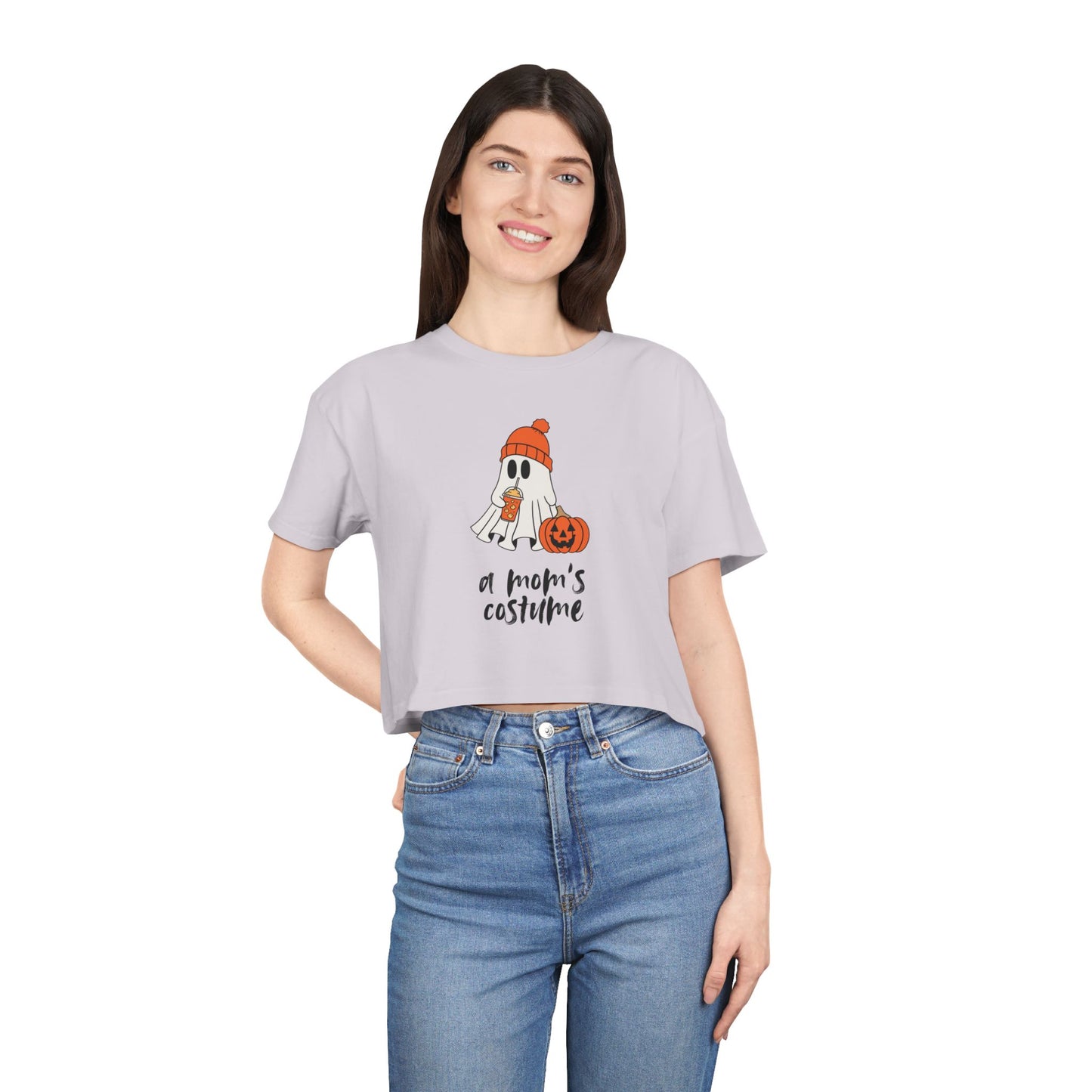 A Mom's Costume | Women's Crop Tee