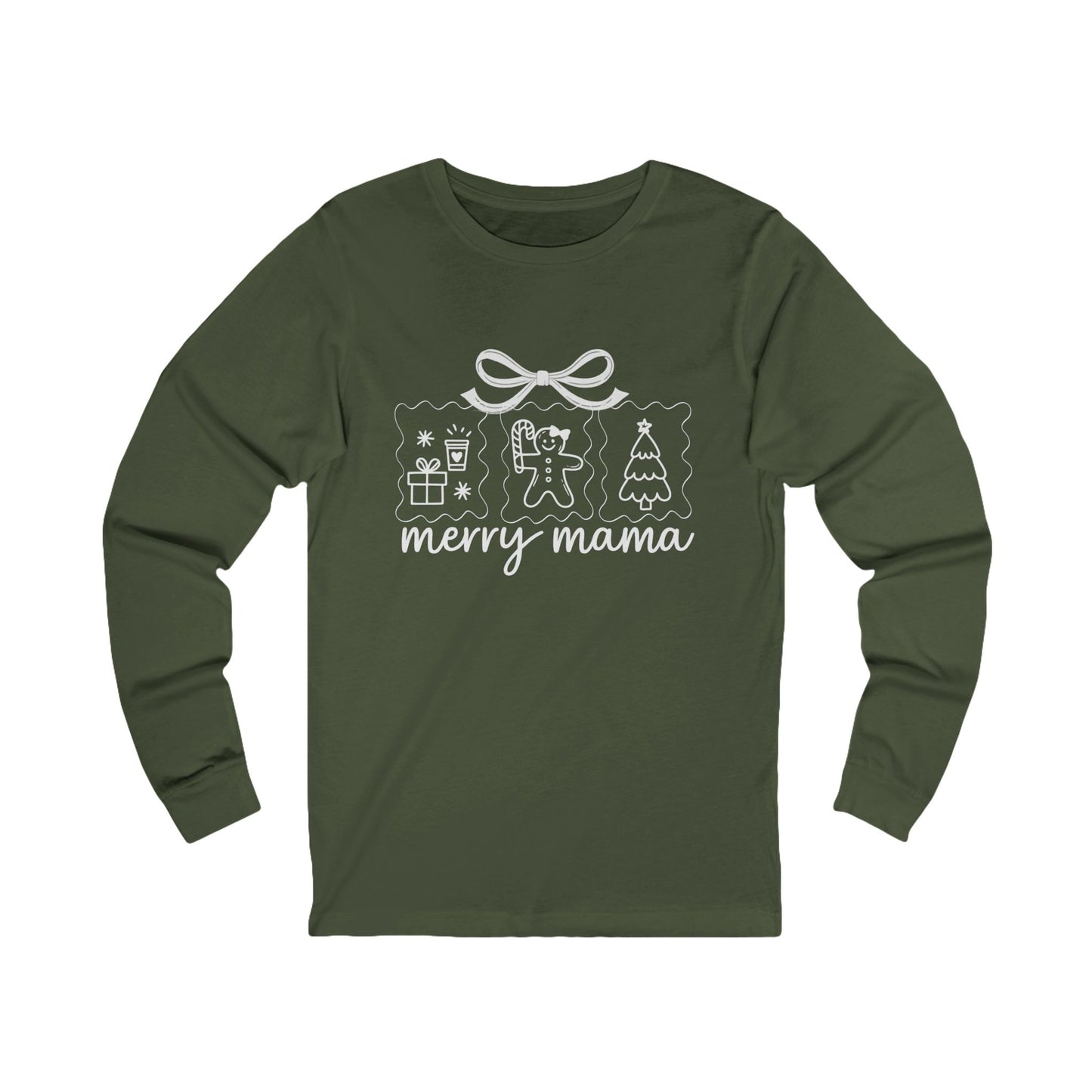 Merry Mama | Bella & Canvas Long Sleeve Shirt