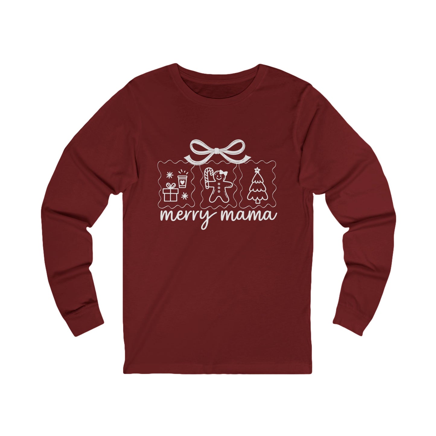 Merry Mama | Bella & Canvas Long Sleeve Shirt