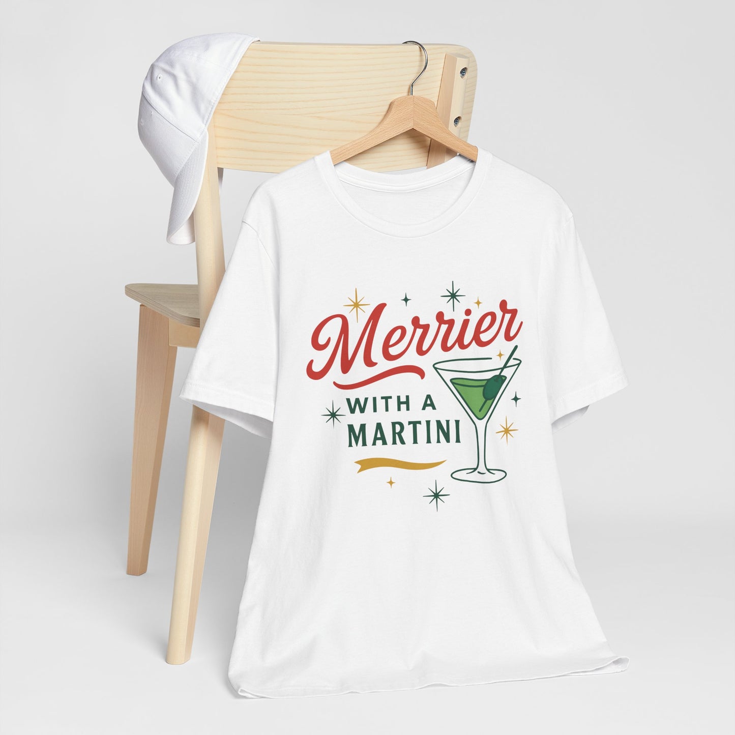 Merrier Martini | Bella & Canvas Shirt