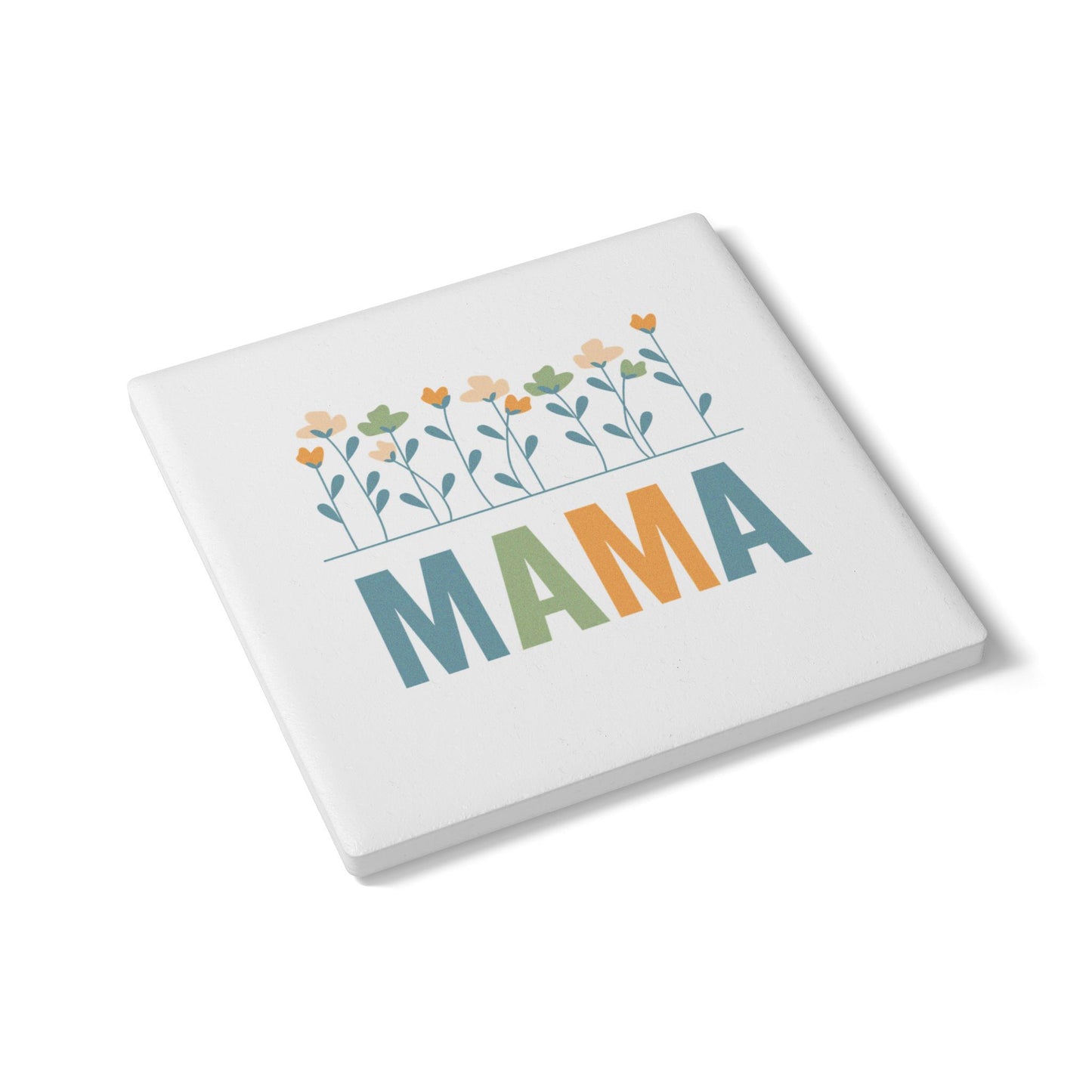 MAMA Floral  | Ceramic Coaster