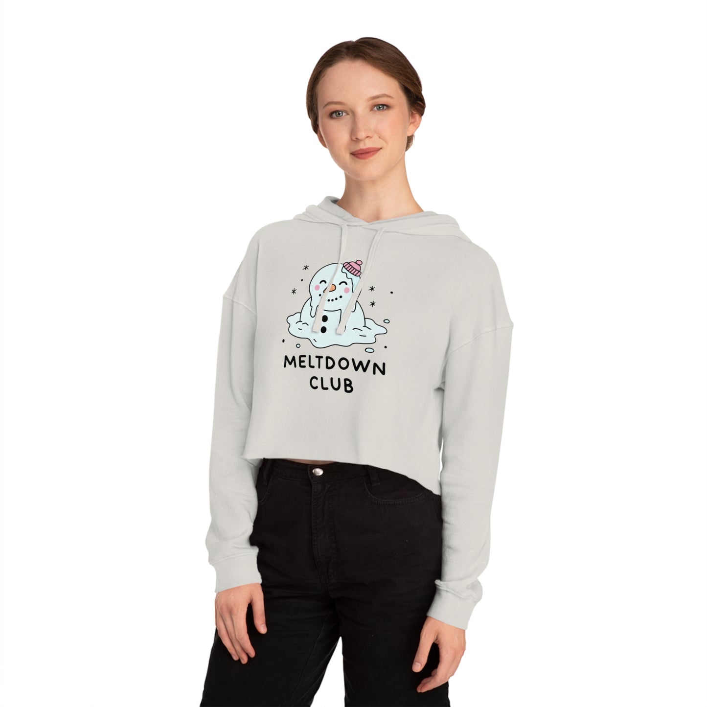 Meltdown Club | Women’s Cropped Hooded Sweatshirt