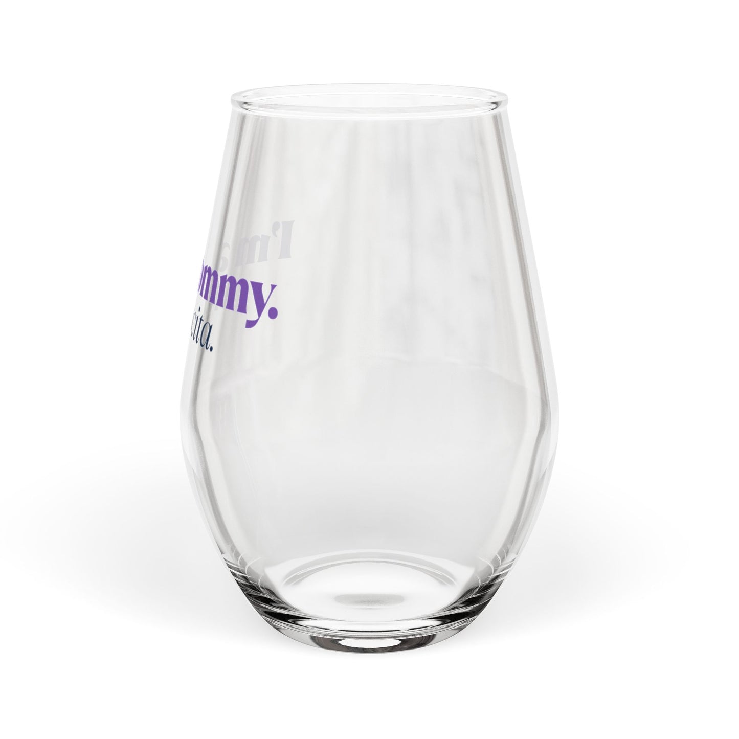 I'm a Mommy | Stemless Wine Glass